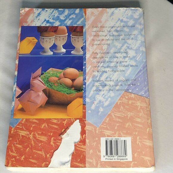 The Complete Guide To Origami & Papercraft By Oceana Softbound Book. Used Art - Picture 2 of 4